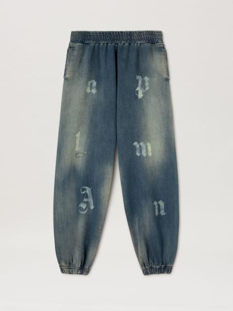 LOGO WASHED SWEATPANTS