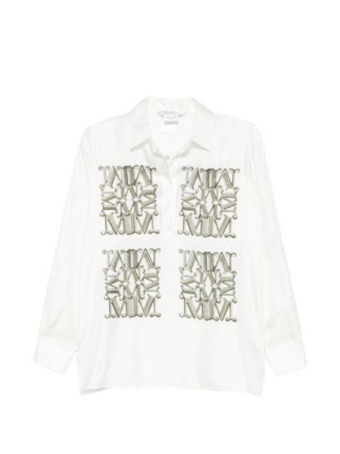 Max Mara MaxMarabesque-print silk shirt