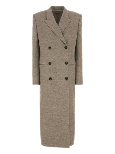 double-breasted coat