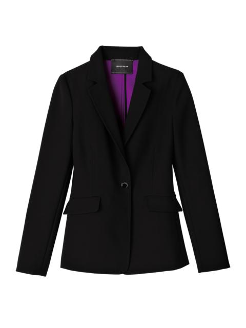Longchamp Jacket Black - Double faced