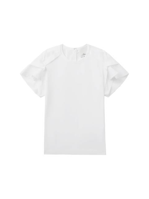 3.1 Phillip Lim draped-detail T-shirt