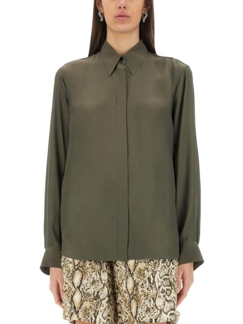 Dries Van Noten Dries Van Noten Women Silk Blend Satin Shirt