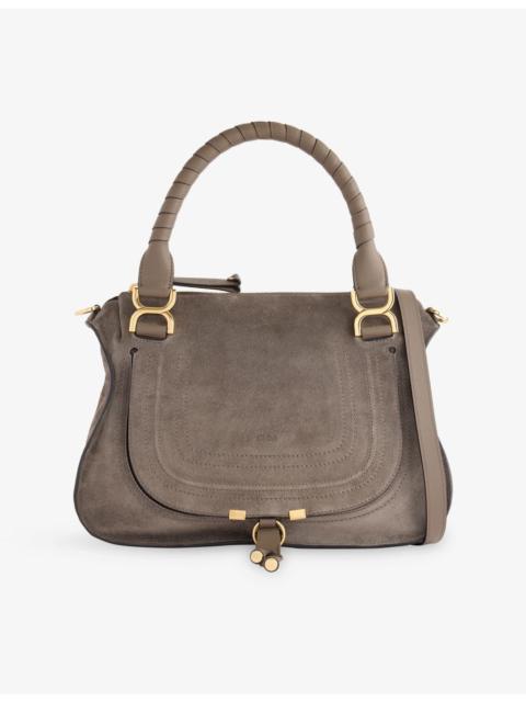 Chloé Marcie Medium Suede Shoulder Bag