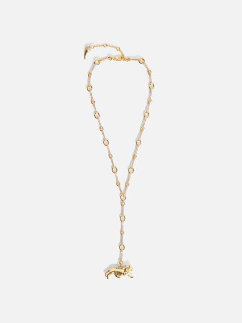 CAMILLA GILDED REALMS LEOPARD NECKLACE GOLD