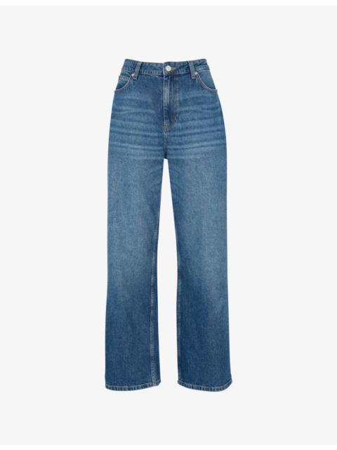 WHISTLES Straight Full-Length Denim Jeans