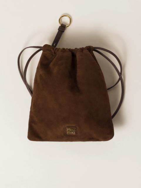 Miu Miu Suede pouch