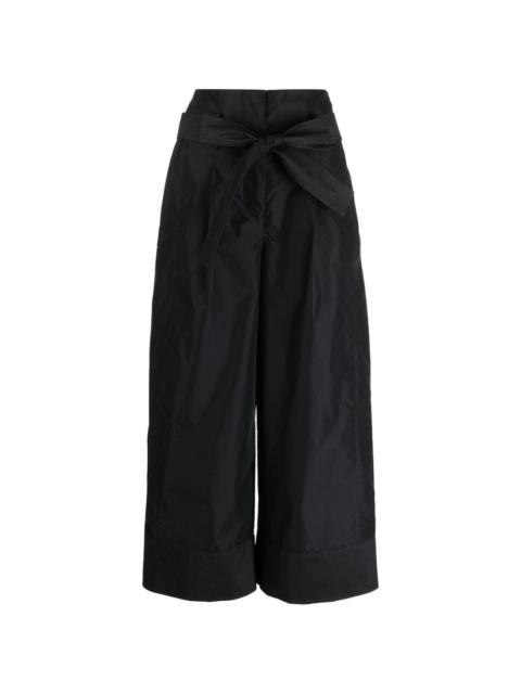 3.1 Phillip Lim pleat-detail belted cropped trousers