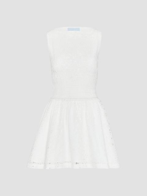 Hill House Home Women's The Joanna Dress - White Floral Broderie