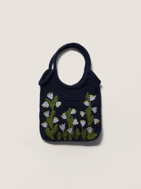 Miu Miu Ivy crochet handbag