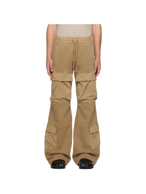 entire studios Tan Utility Cargo Pants