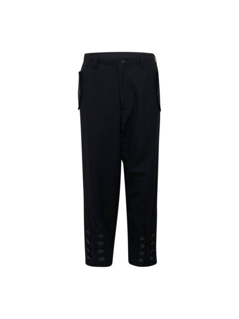 Yohji Yamamoto Hem Slit Button Pants