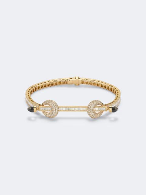 ANANYA Chakra 18kt gold bracelet with diamonds