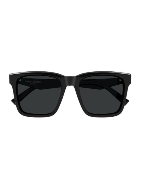 SAINT LAURENT Women's Sl M170 Linea Monogram Black Acetato Riciclato Sunglasses