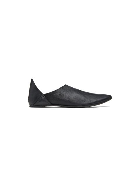 Boris Bidjan Saberi Black 'Slipper 1' Slippers