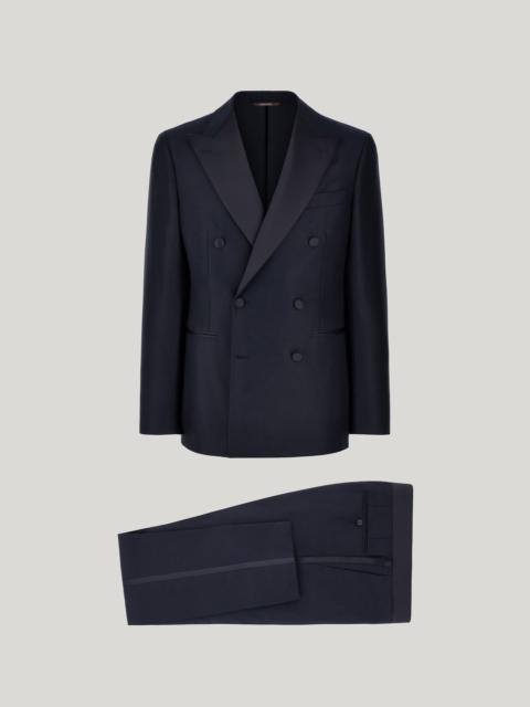 Canali NAVY BLUE PURE WOOL TUXEDO