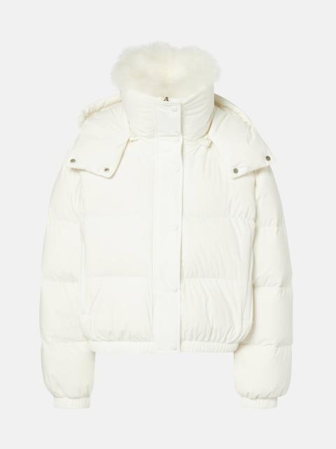 Yves Salomon Quilted down jacket