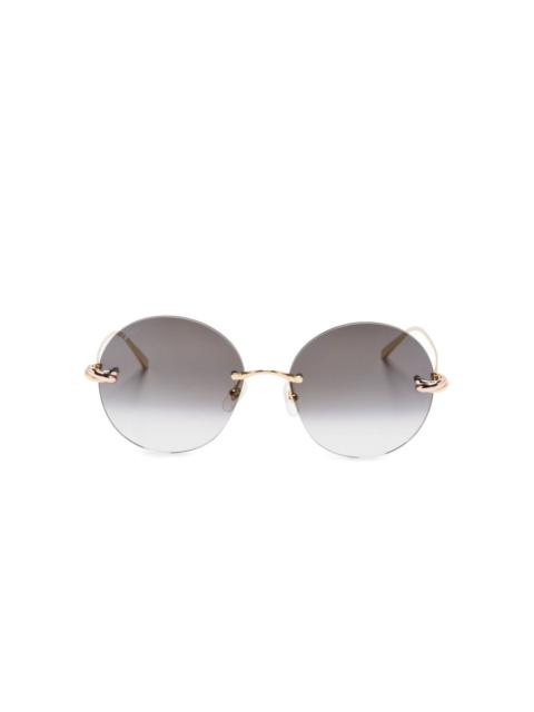 Cartier Trinity round-frame sunglasses