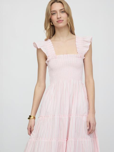 Hill House Home The Ellie Nap Dress - Pink Variegated Stripe