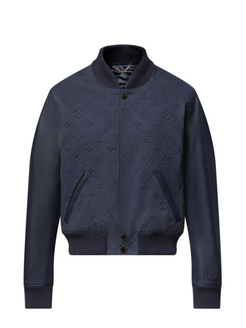 Louis Vuitton Embossed Monogram Cotton Varsity Jacket