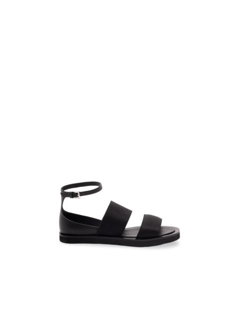 Max Mara Leather Flat Sandals