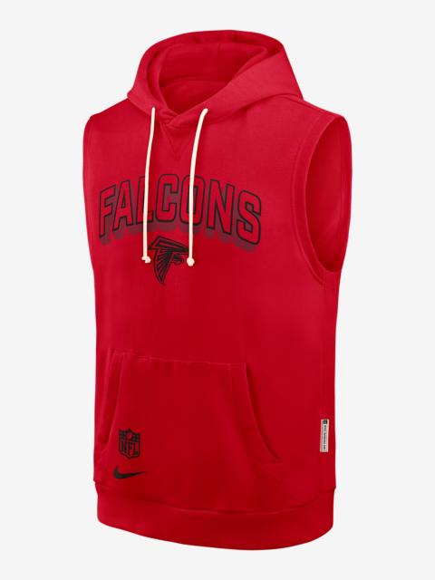 Nike Atlanta Falcons Sideline Men's Nike Dri-FIT NFL Sleeveless Pullover Hoodie