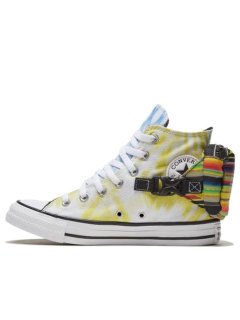 Converse (WMNS) Converse Chuck Taylor All Star High 'Buckle Up - Rainbow Tie-Dye' 568264C