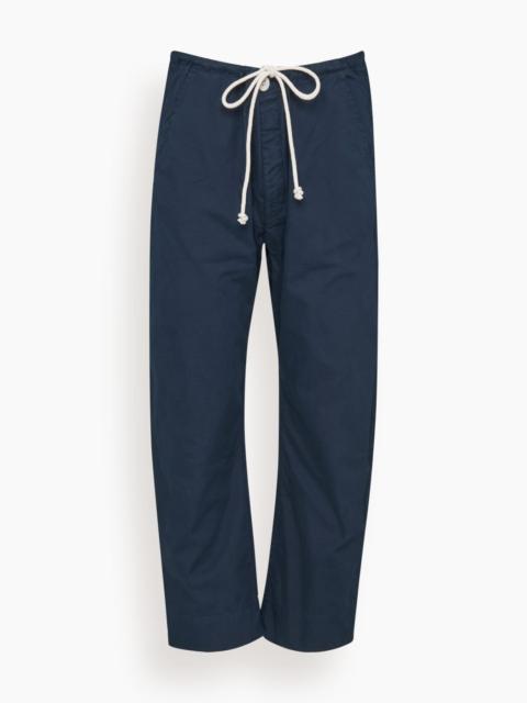 JAMIE HALLER The Rope Tie Pant in Navy