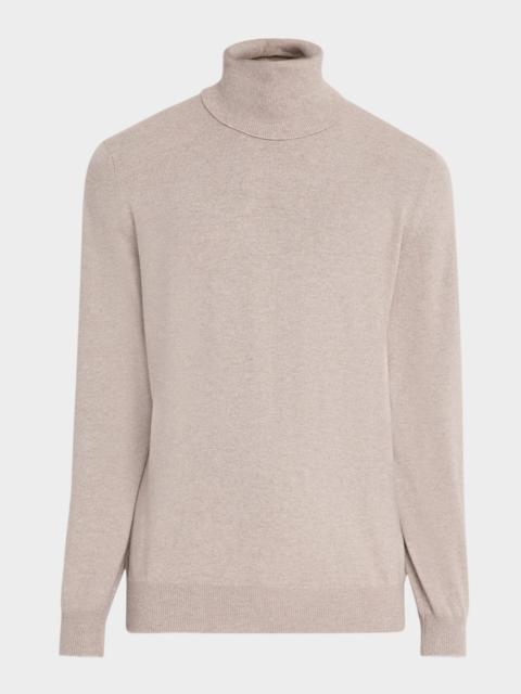 Brunello Cucinelli Men's Cashmere Turtleneck Sweater