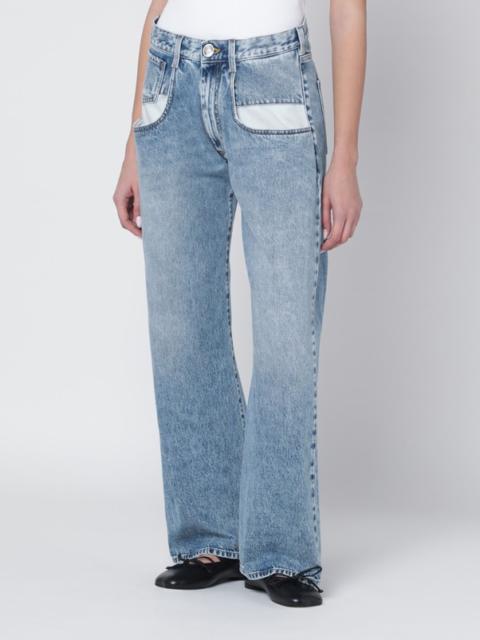 Maison Margiela Blue jeans with contrast pockets