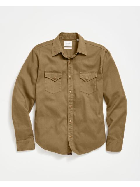 Billy Reid Shoals Twill Shirt