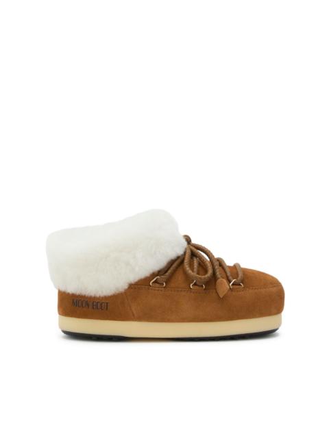 MOON BOOT EVX lace-up shearling mules
