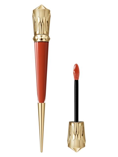 Christian Louboutin Women's Rouge Stiletto Vinyl Gloss - Burning Spice