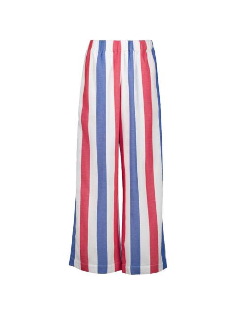 MARRAKSHI LIFE striped palazzo pants