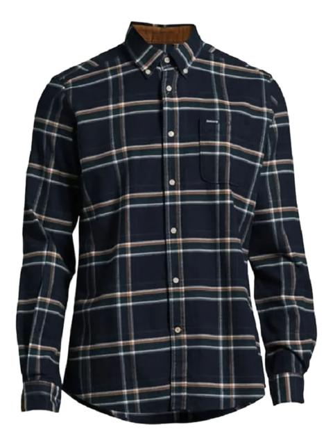 Barbour plaid long-sleeve shirt