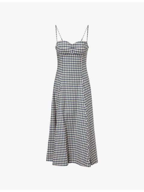 Reformation Kailani Cotton Midi Dress