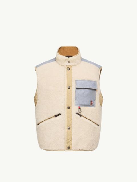 Moncler Grenoble Teddy & Chambray Vest