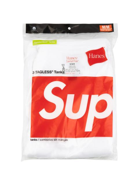 Hanes three-pack tank tops