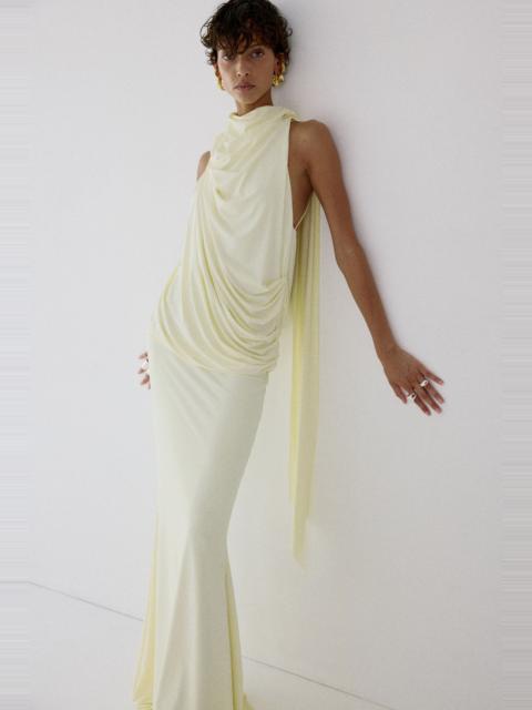 De La Vali LURNA MAXI DRESS IN BRIGHT CREAM