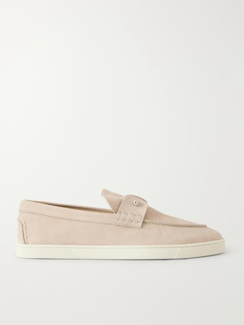 Christian Louboutin Chambeliboat Full-Grain Nubuck Loafers