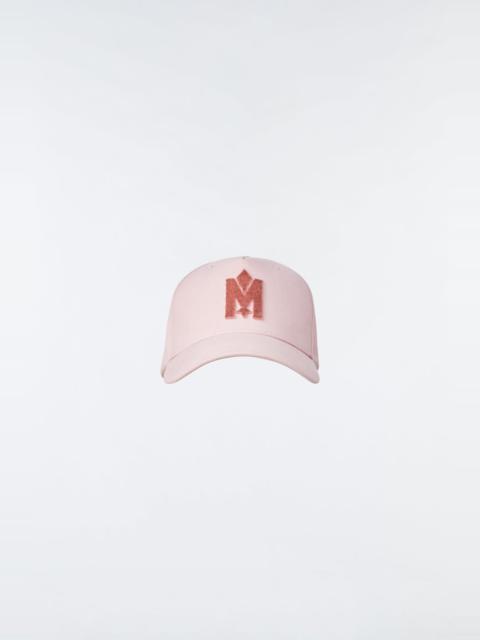 MACKAGE ANDERSON Baseball cap with velvet logo