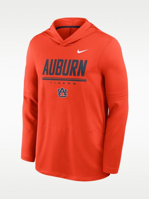 Nike Auburn Sideline Men's Nike Dri-FIT College Long-Sleeve Hooded Top