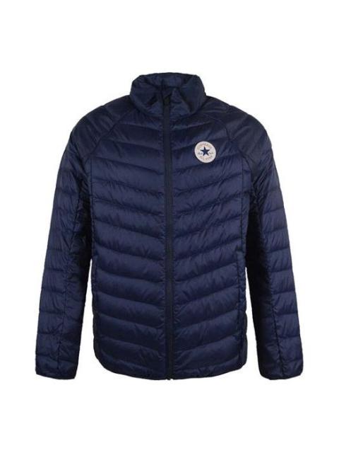 Converse Windproof Down Warm Jacket 'Navy' 10005116-A02