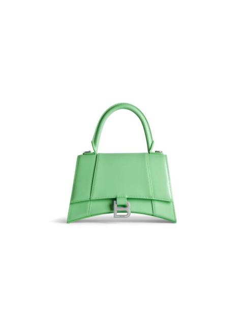 Women's Hourglass Small Handbag Box in Light Green
