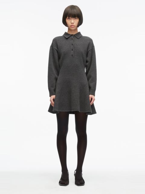 3.1 Phillip Lim Compact Wool Polo Mini Dress