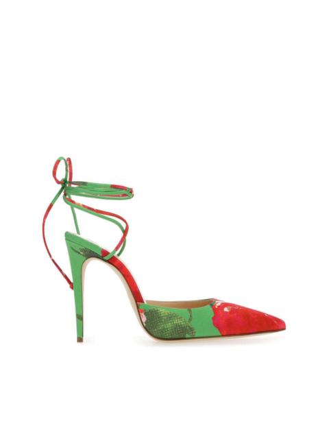 MAGDA BUTRYM 110mm floral-print pumps