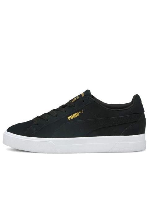 (WMNS) PUMA Ana Suede Sneakers Black 380634-01