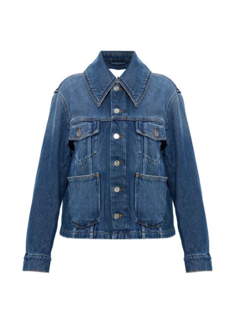 GANNI pocket denim jacket