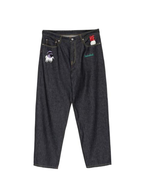 UNDERCOVER printed jeans