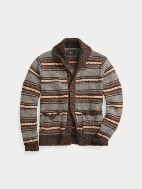 RRL by Ralph Lauren Striped Wool-Blend Cardigan