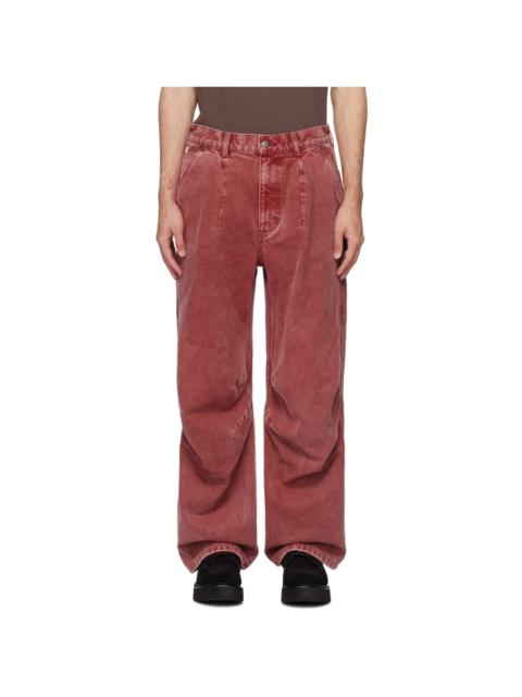 Pink Glen Carpenter Trousers